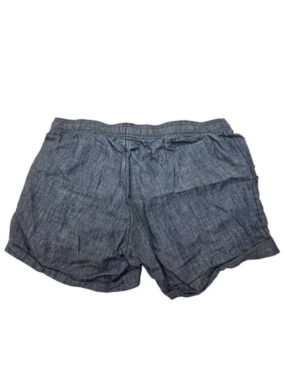Old Navy Girls Shorts Blue Chambray Drawstring XXL Plus Lightweight JJ4326